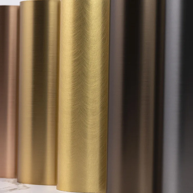 Stenska plošča iz ogljikovih kristalov s kovinsko teksturo PET