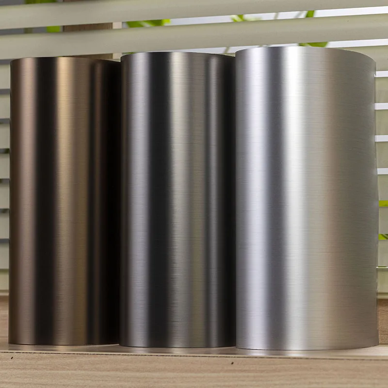 Stenska plošča s kovinsko teksturo PET, odporna na udarce